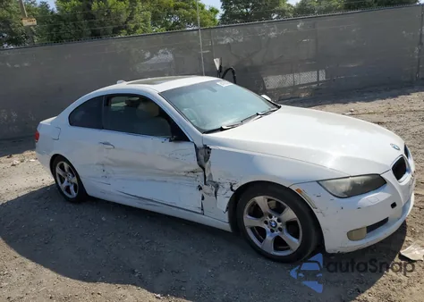 2007 BMW 328 I Sulev z USA, uszkodzony, nr VIN WBAWV13537P117255